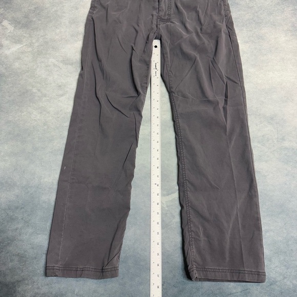 Prana Men’s Cargo Hiking Pants Gray 32x30 Straight Leg Outdoor Pockets - Picture 6 of 16